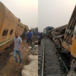 BREAKING: Many Trapped As Train Derails At Mangoro Axis Of Agege, Lagos  