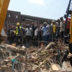 JUST IN: Many Trapped As Another Building Collapses In Oke Arin, Lagos Island  