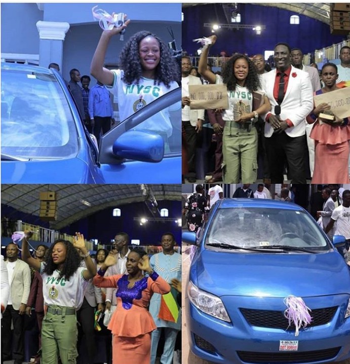 Corper Stephanie Idolor Gets  N4.1m Plus A Car For Recording Success Viral Video  