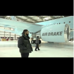 Drake Shows Off His New Boeing Aircraft, "Air Drake"  