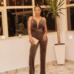 Toke Makinwa Flaunts New Glowing Look In Cute Jumpsuit  