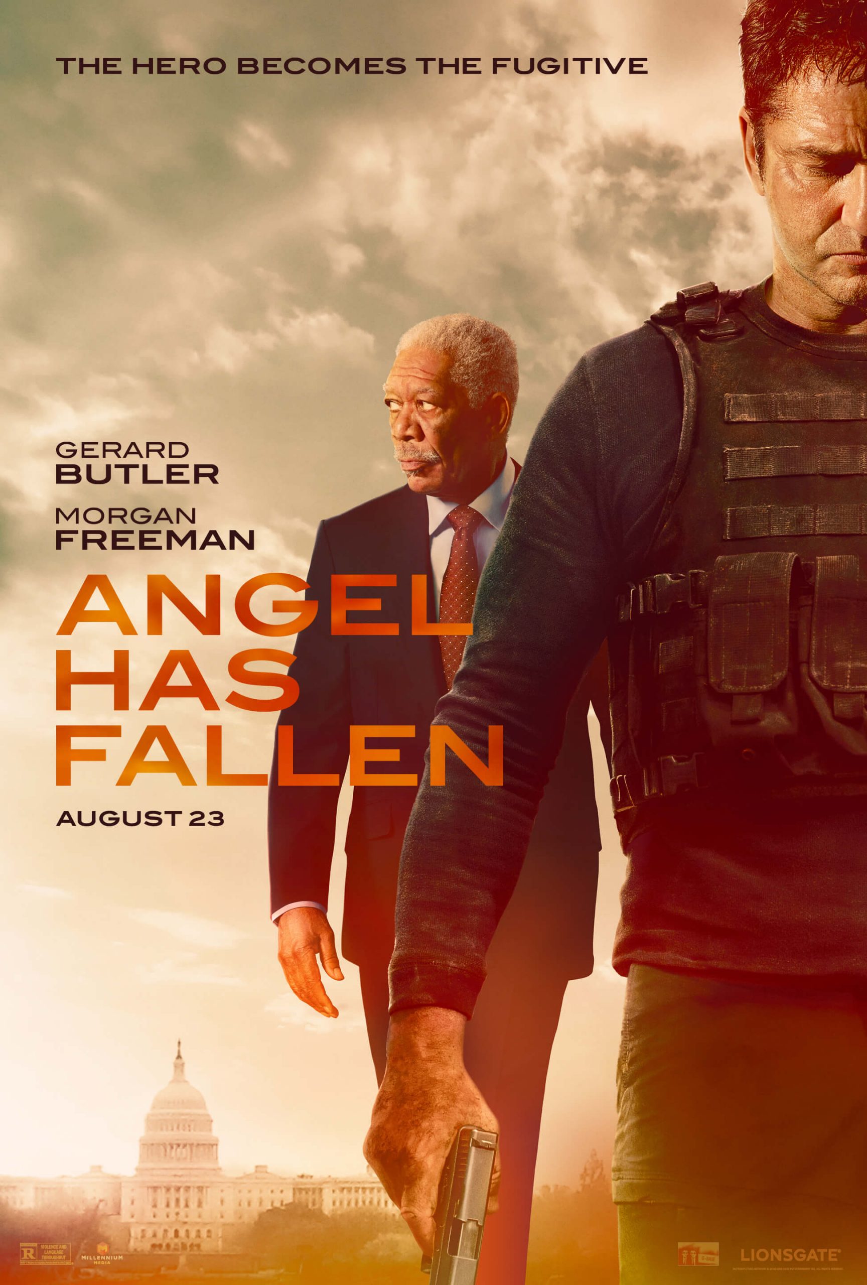 Gerard Butler Is The Suspect In ‘Angel Has Fallen’  