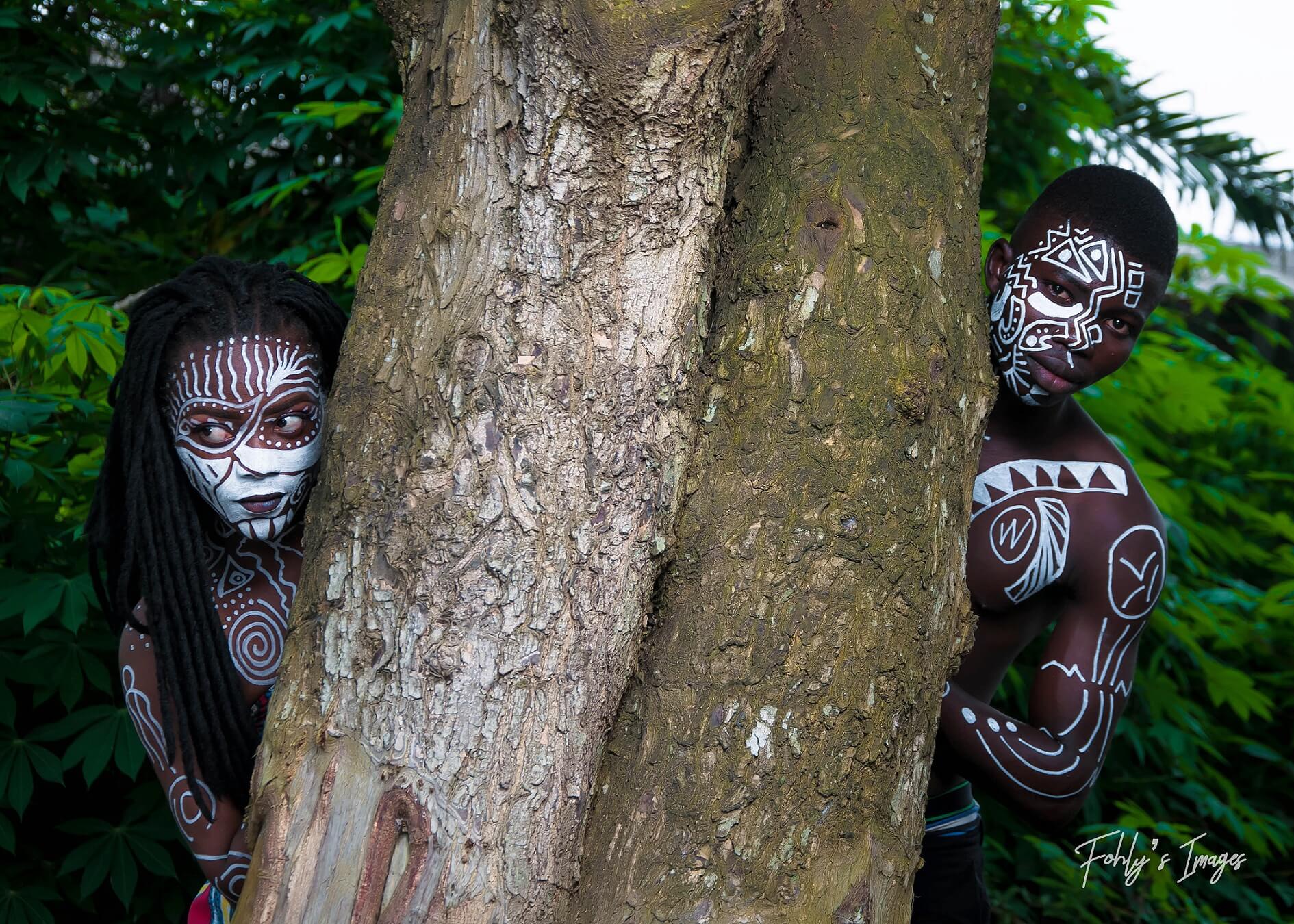 African Body Painting Meets Photography In FOHLY'S MOMENT 2.0  