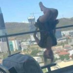 Lady Survives 80 foot Fall Off Balcony While Doing Yoga Pose  