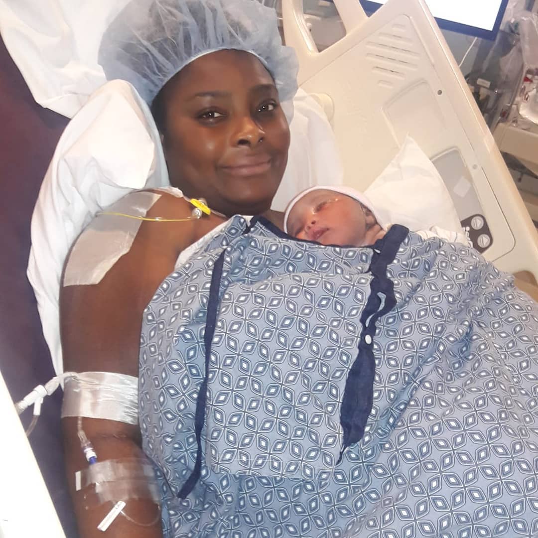 Actress Ronke Odusanya Welcomes Her First Child  