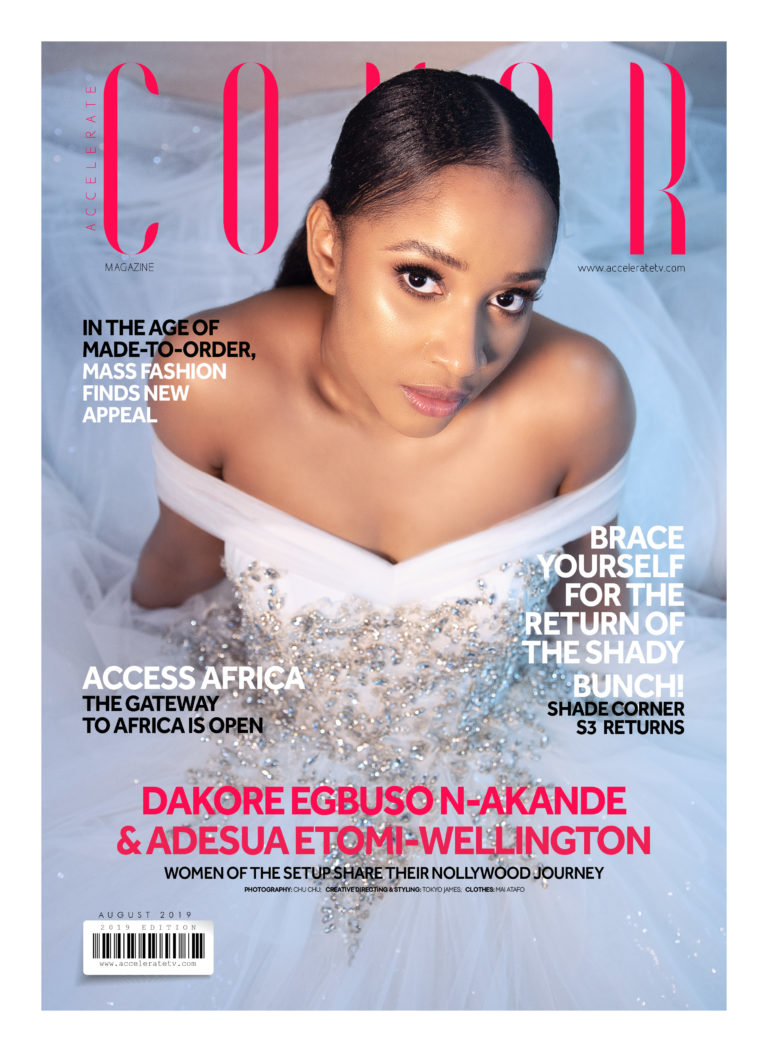 Adesua Etomi-Wellington Looks Stunning On The Cover Of Accelerate Magazine  
