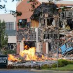 Gas Explosion Shatters Complex In Maryland, USA  