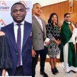 Ubi Franklin's son with his former staff Nicola Siyo, gets his first baptism in South Africa  