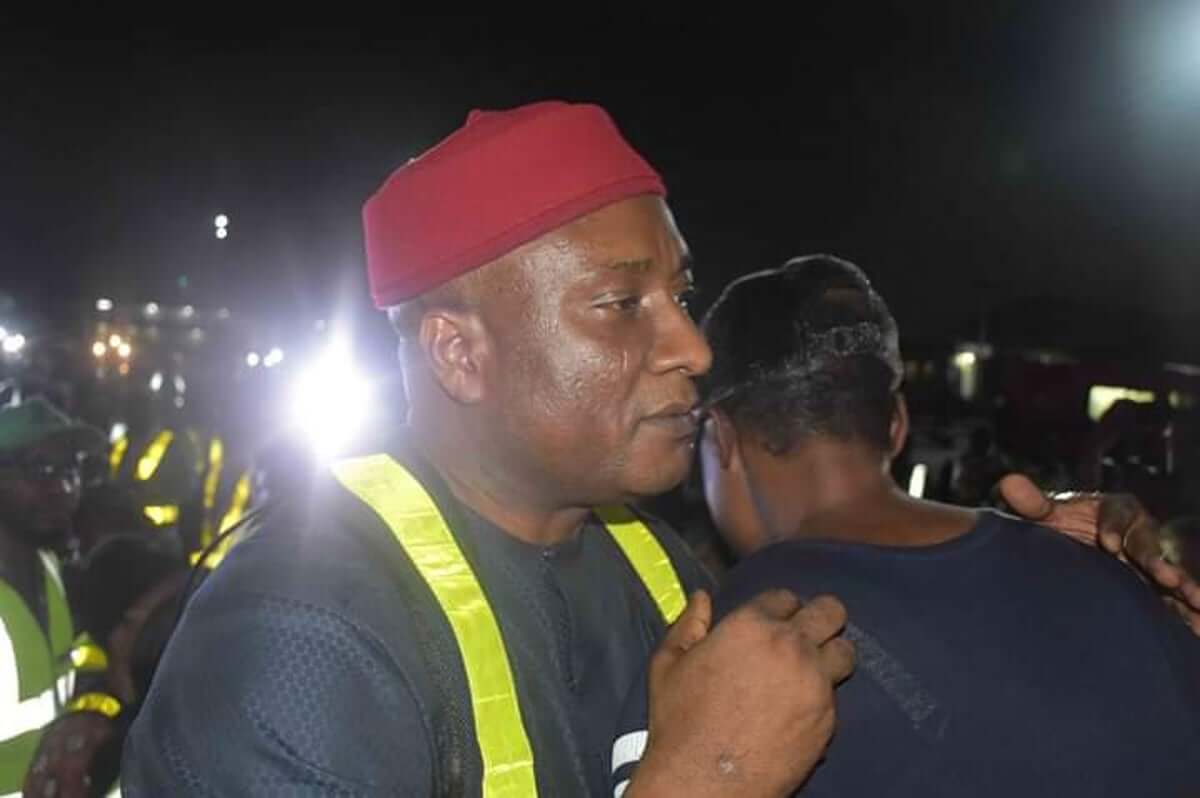 187 Returnees: Air Peace Chairman Weeps As He Welcomes Them  