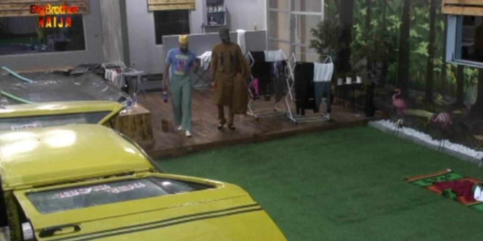 BBNaija: Jidenna Motivates Housemates  