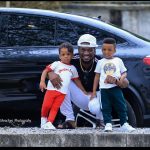 Paul Okoye's Twins Step Out In Traditional Attire  