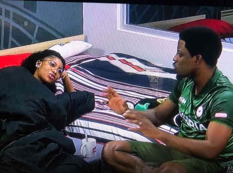 #BBNaija: Mercy Seen Wearing Her Pant After Exposing Private Part  