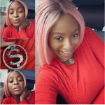 DJ Cuppy Shows Off Chain Gift From Anthony Joshua  