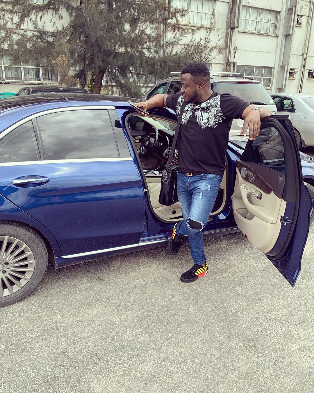 MC Galaxy Shows Off His New 2019 Mercedes Benz  