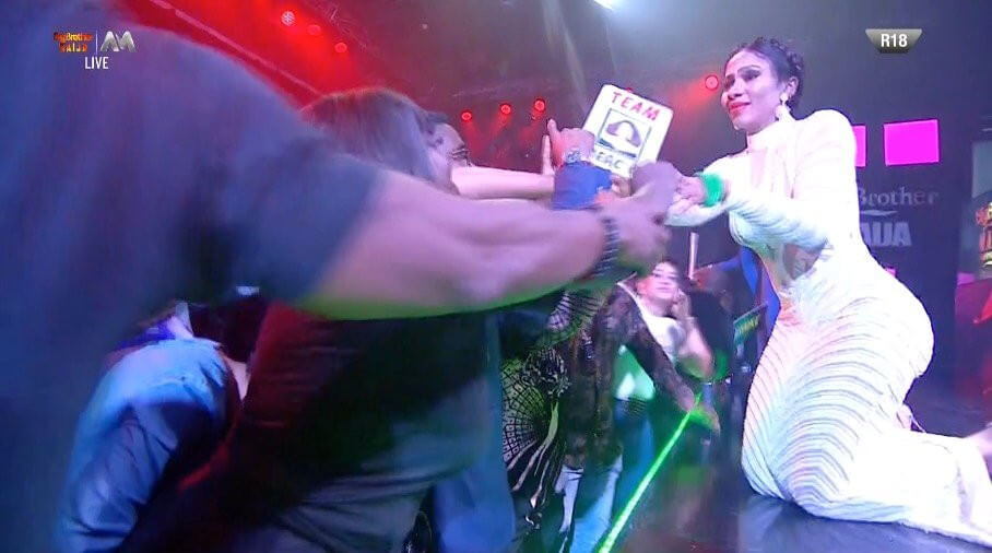 #BBNaija: Fans Celebrate Mercy Massively In Owerri  