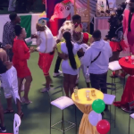 #BBNaija: 'Double Wahala' Pays 'Pepper Dem' Housemates A Surprise Visit  