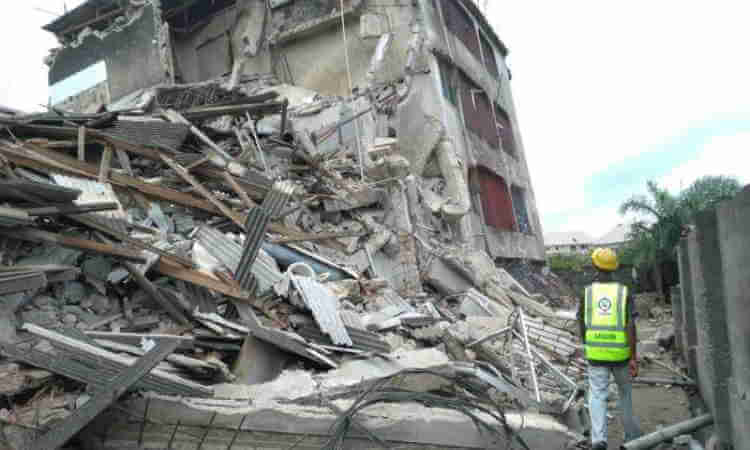 Another Building Collapses In Lagos  