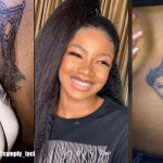 ICYMI: Watch Full Video How Tacha Tattoed Davido On Her Chest  