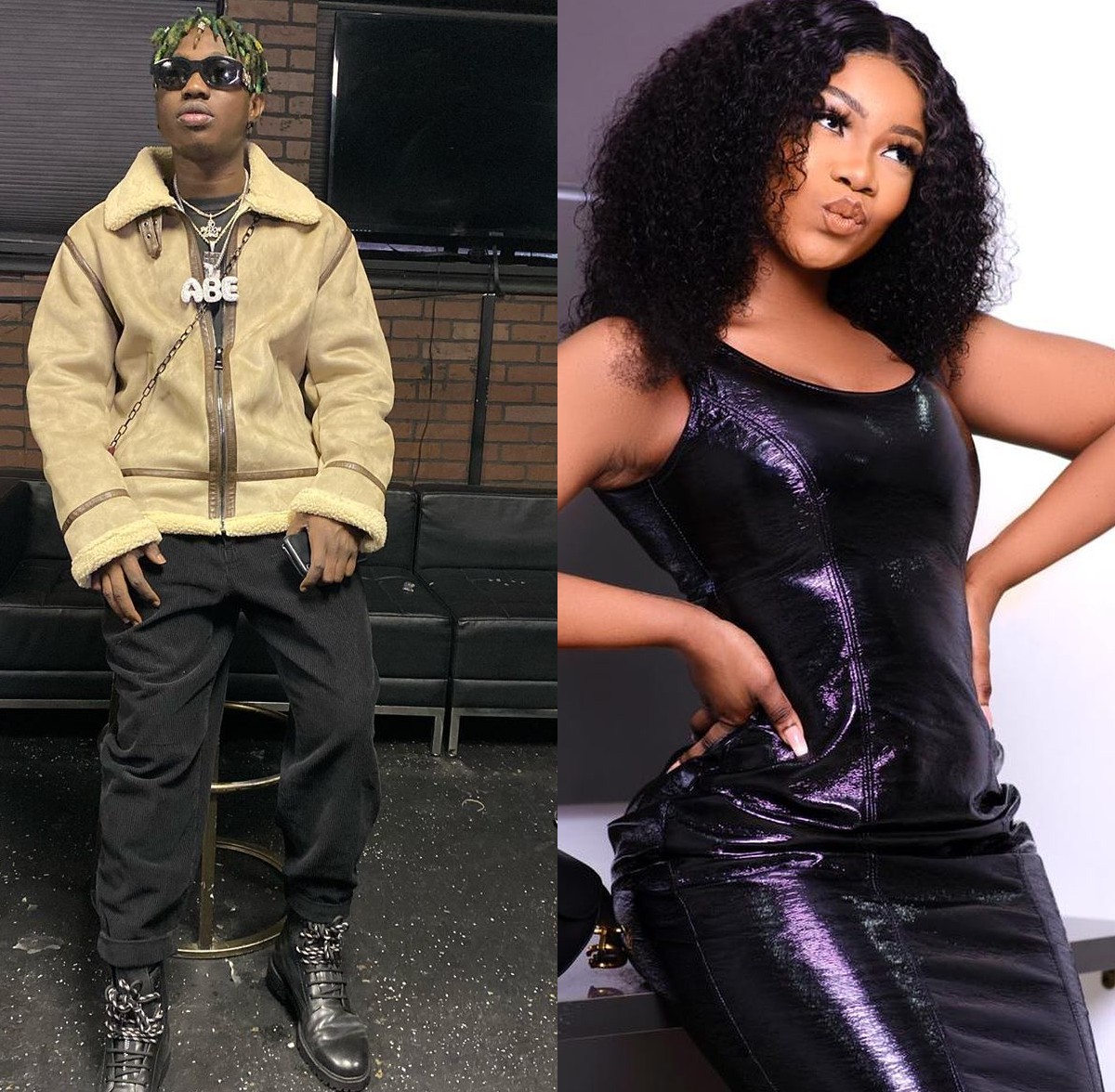 Zlatan Ibile Professes His Undying Love For Tacha  