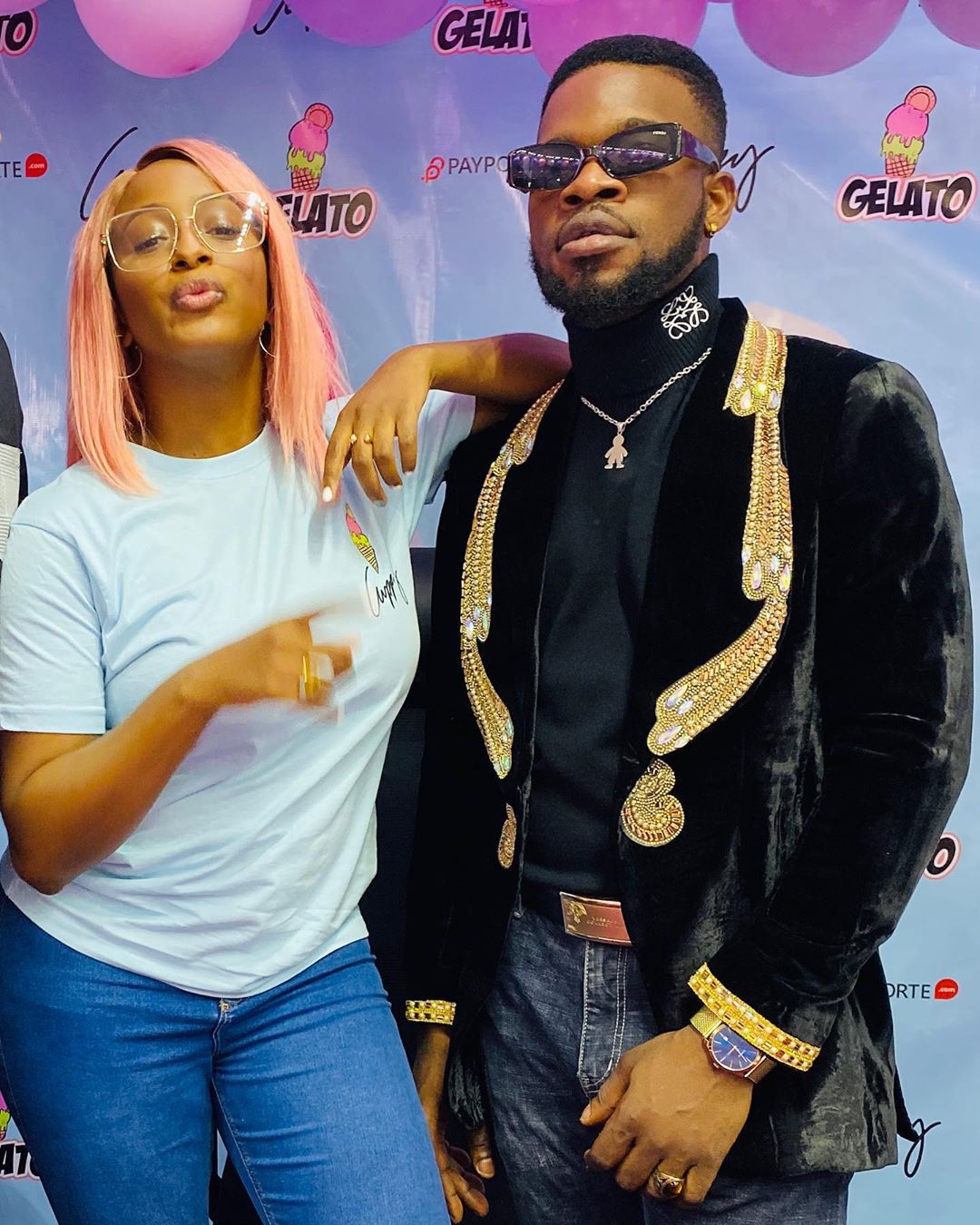 Femi Otedola Approves DJ Cuppy And Broda Shaggi Marriage  