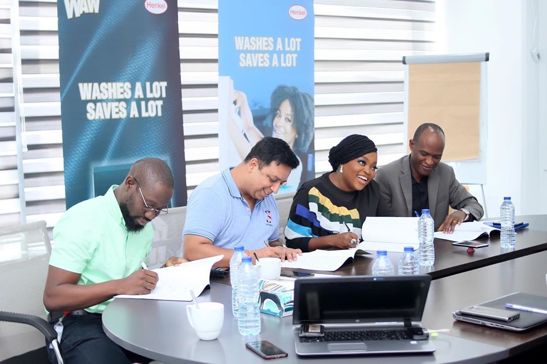 Funke Akindele Bello Becomes "WAW" Brand Ambassador  