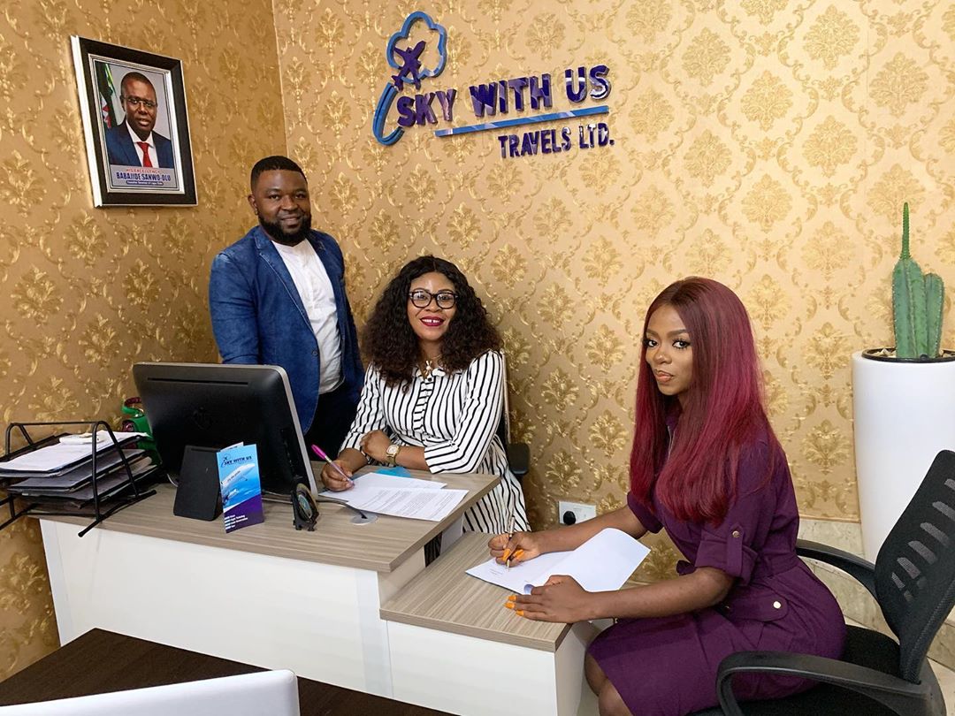 BBNaija: Diane Bags Brand Influencer Deal With 'Sky With Us Travels'  