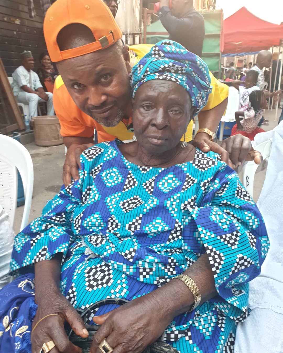 Nollywood Actor Saidi Balogun Grieves As He Loses His Mum  