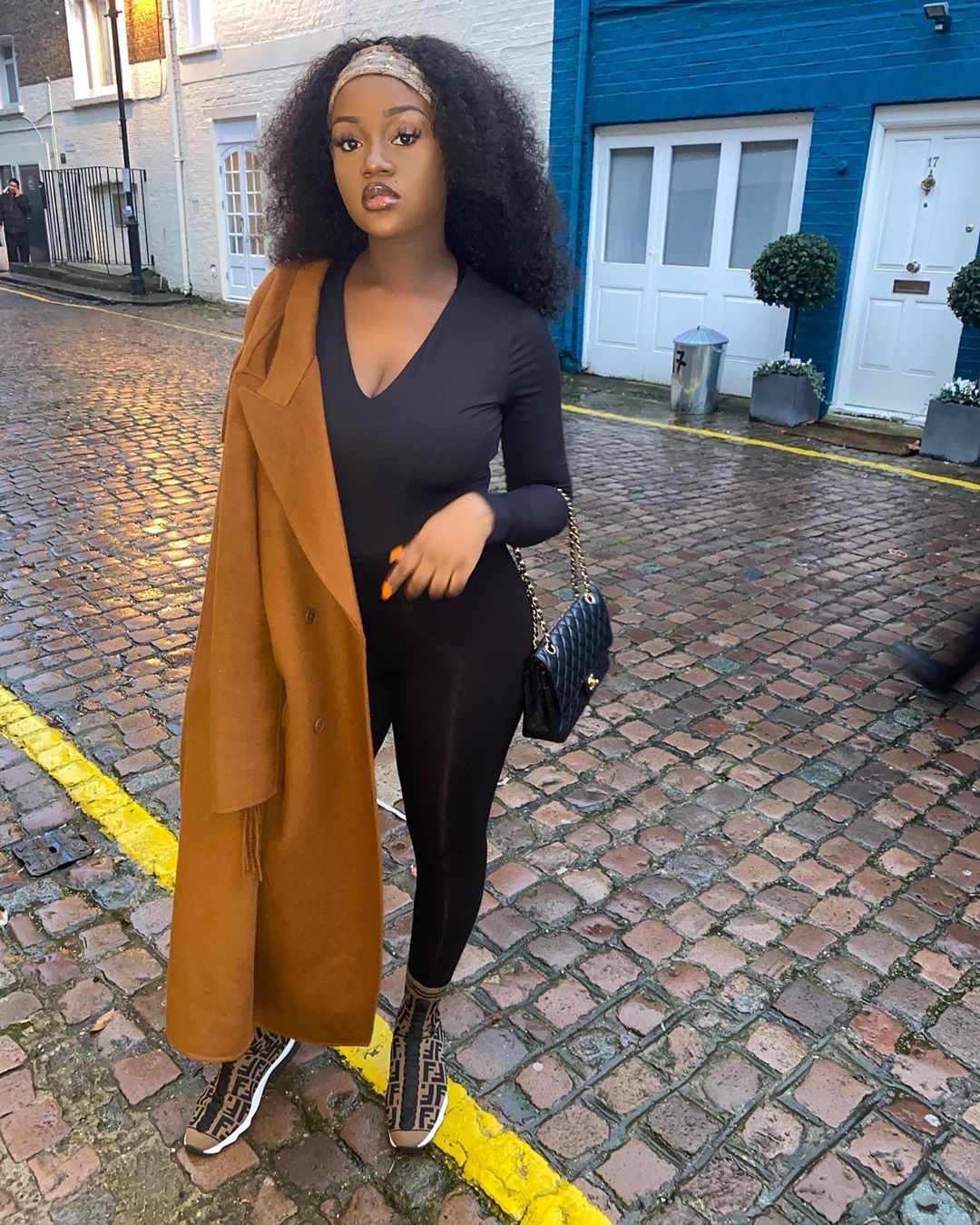 Chioma Rowland Shares Cute Photo Of Her Postpartum Body  