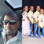 Nigerian Man Celebrates His Quadruplet As They Turn 7  