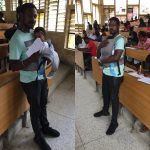 University Of Calabar Lecturer Seen Babysitting Student's Twins During An Exam  