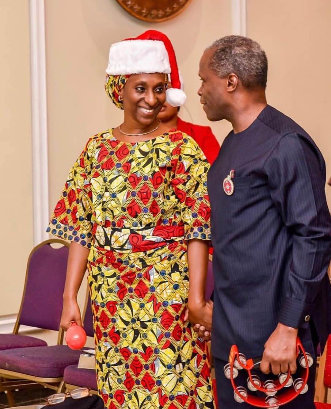 Vice President Yemi Osinbajo And Wife Celebrate 30th Wedding Anniversary  