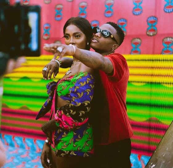 Watch Raunchy Video From Wizkid And Tiwa Savage's Performance In Dubai  