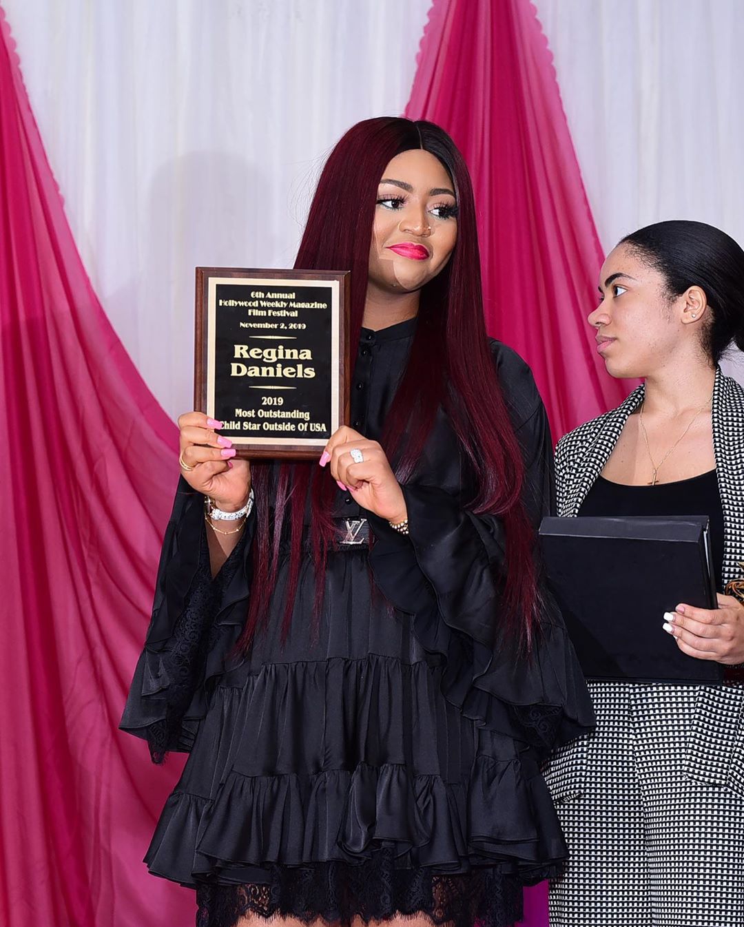 See Pictures From Regina Daniels Magazine Launch  