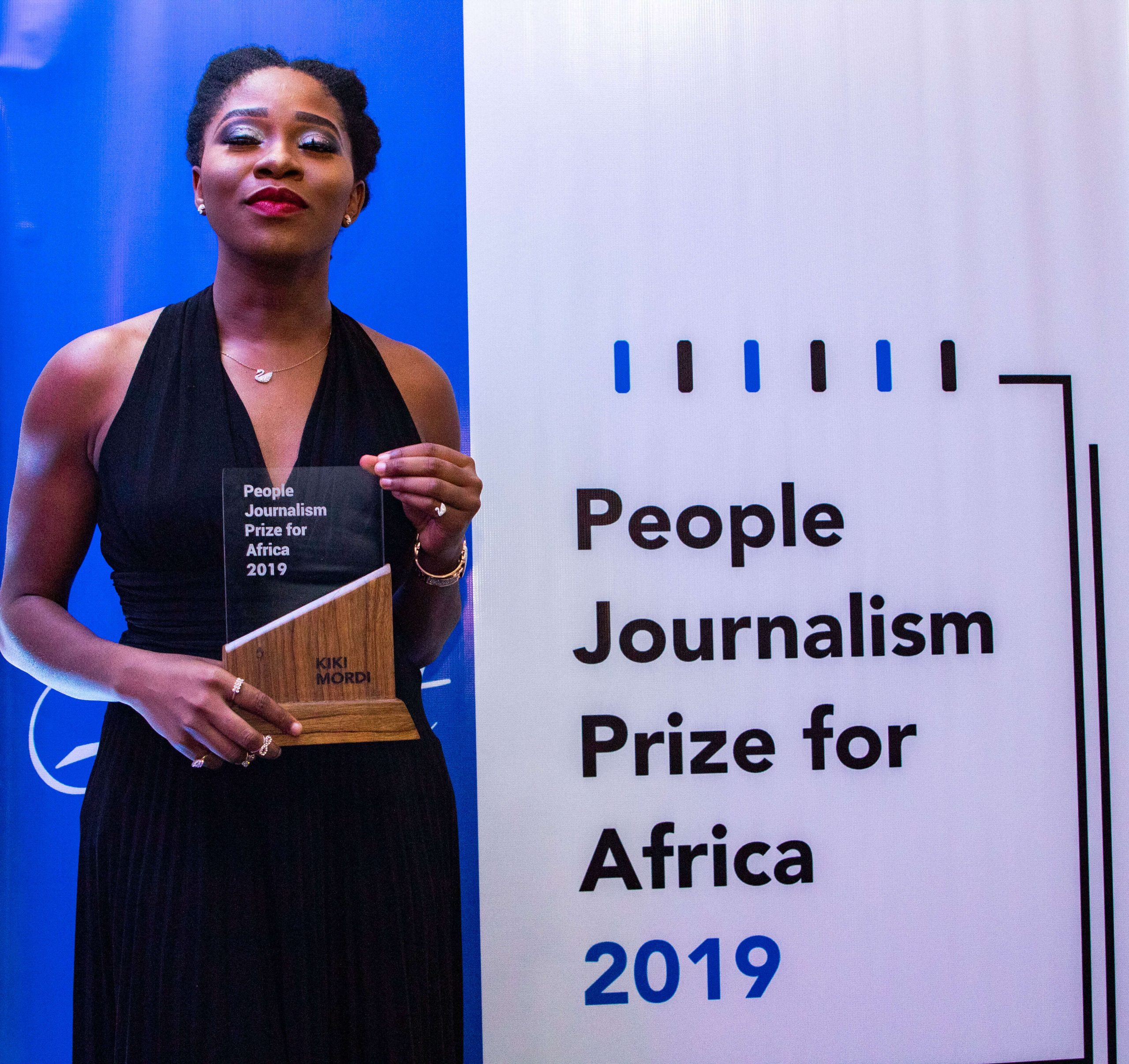 Kiki Mordi Receives Top Journalism Award  