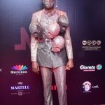 #AMVCA7: BBNaija's Omashola Causes Stir With 'Coronavirus-Inspired' Outfit  