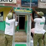 COVID-19: NYSC Members in Akwa Ibom Develop an Automated Disinfection Chamber  