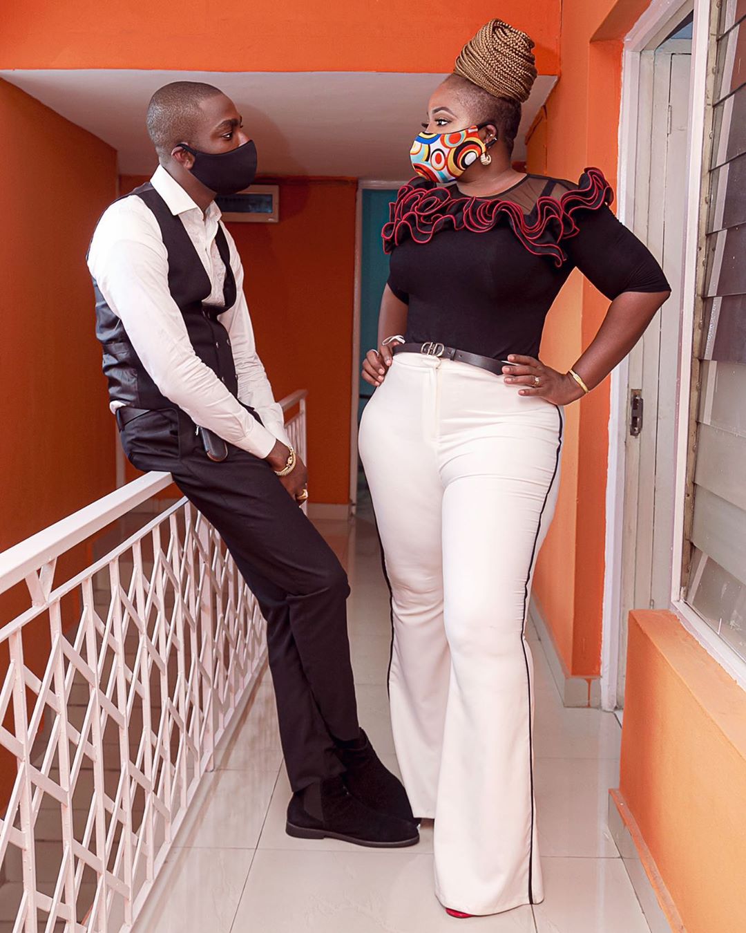 Anita Joseph And Followers Clash Over Face Mask Usage  