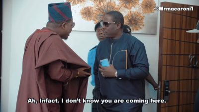 Mr Macaroni, Officer Woos & Ogogo In "My IG In-law" Comedy Skit  