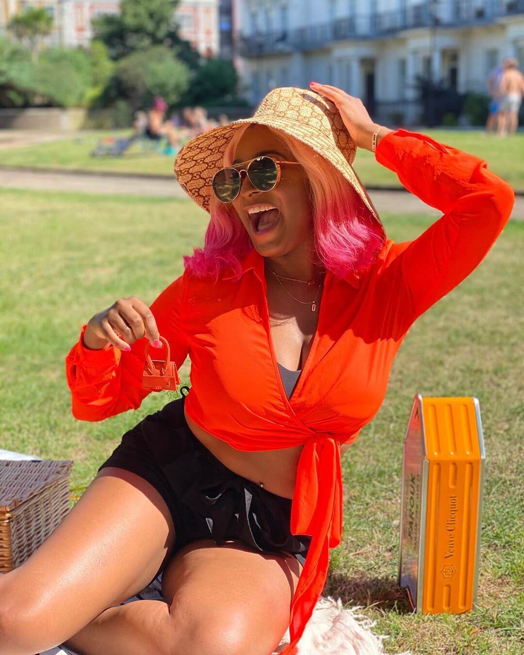 DJ Cuppy Devours A Meal Of Jollof Rice In A Bathtub [VIDEO]  
