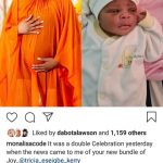 Former Nollywood Actress Tricia Eseigbe And Hubby Welcomes a Child After 10 Years – Photos  