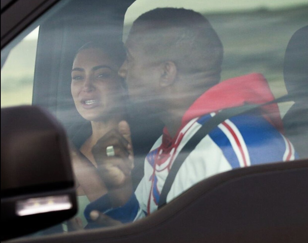 Kim Kardashian Cries As She Reunites With Kanye West  