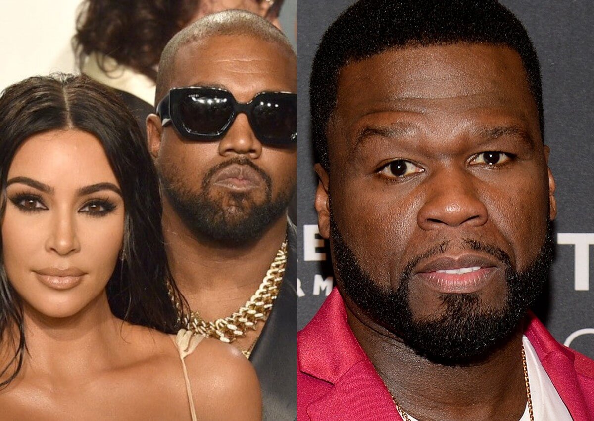 Kanye West: 50 Cent Responds To Kim Kardashian Defending Her Husband  
