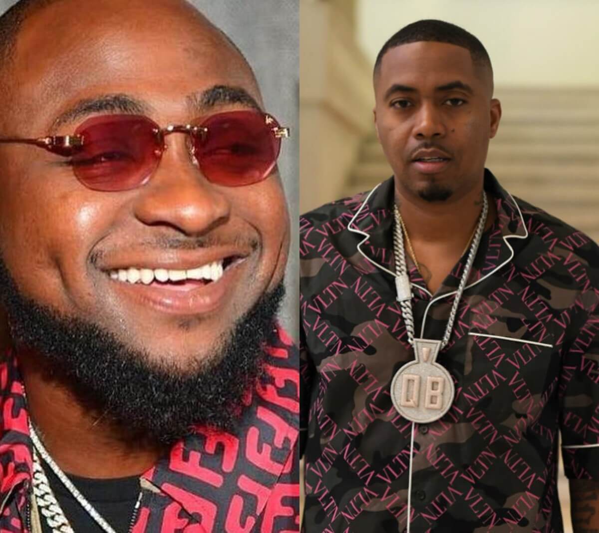 Davido Spotted With Veteran US Rapper Nas [VIDEO]  