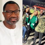 Billionaire Femi Otedola Plays Host To His Daughters DJ Cuppy, Temi & Singer Mr Eazi [VIDEO]  