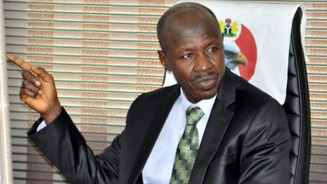 Suspended EFCC Boss Ibrahim Magu Released From Detention  