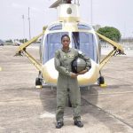 Man Blames The Death Of Nigerian Air Force's First Female Combatant Helicopter Pilot On Gender Equality.  