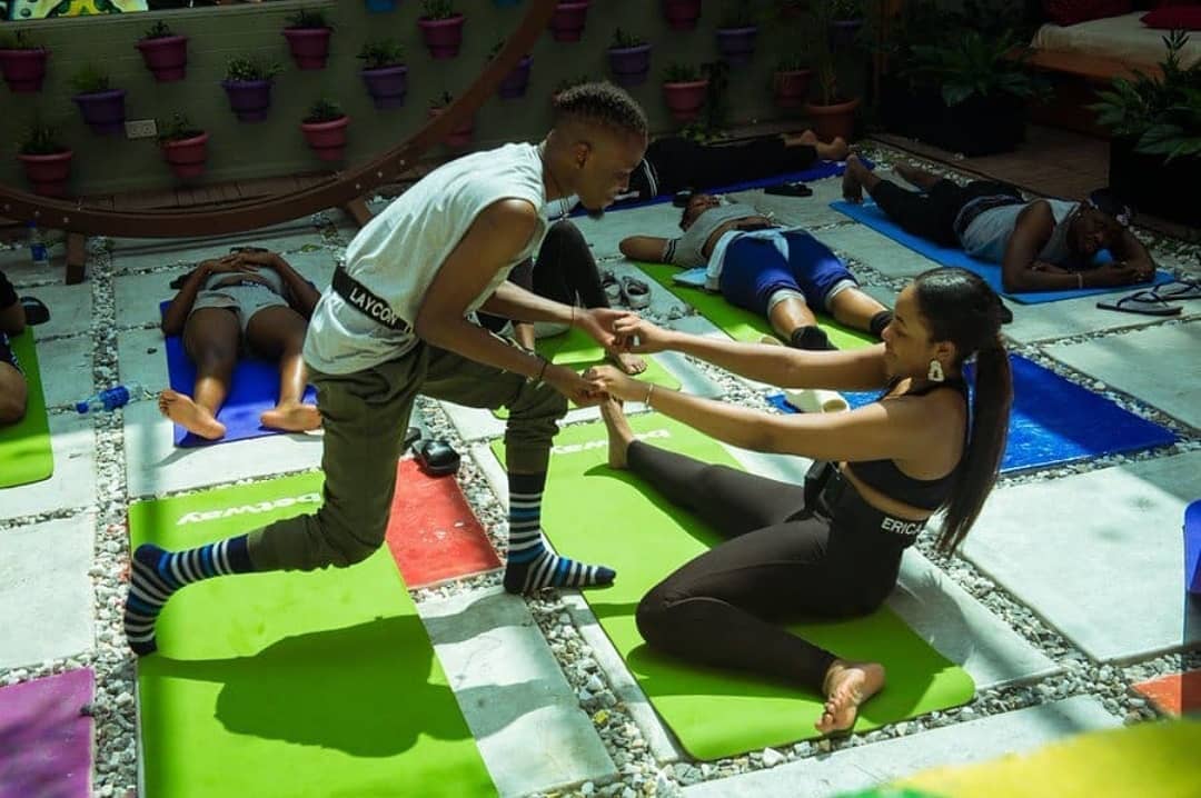 #BBNaija: Laycon Finally Professes His love for Erica  