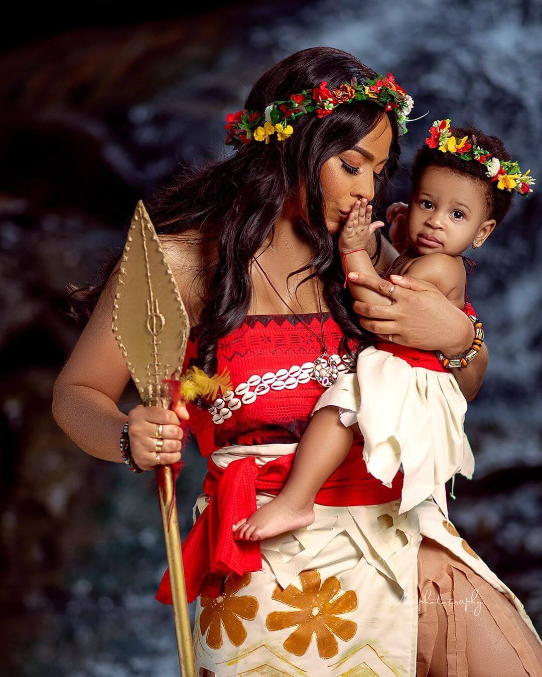 Reality Star, TBoss Marks Her Daughter’s First Birthday With Moana-themed Photoshoot  