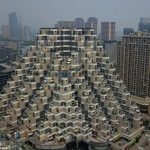 See The Futuristic Pyramid-Shaped Building In China That Has Become An Internet Sensation  