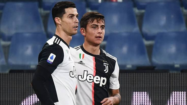 Juventus Striker, Paulo Dybala Outshines Cristiano Ronaldo As He Is Named The Serie A Player Of The Year  